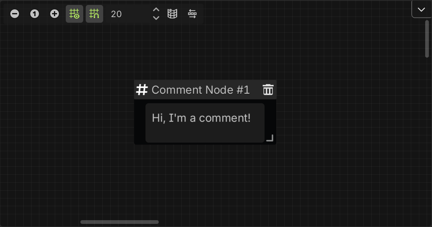 Comment Node